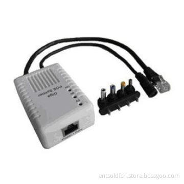 5V / 9V / 12V DC POE Power Adapter 1000Base-T IEEE802.3af 1